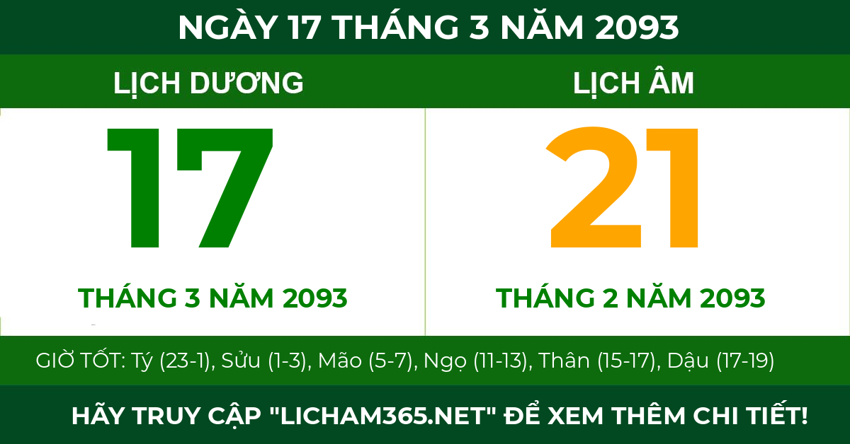 lịch âm ngày 17 tháng 3 năm 2093