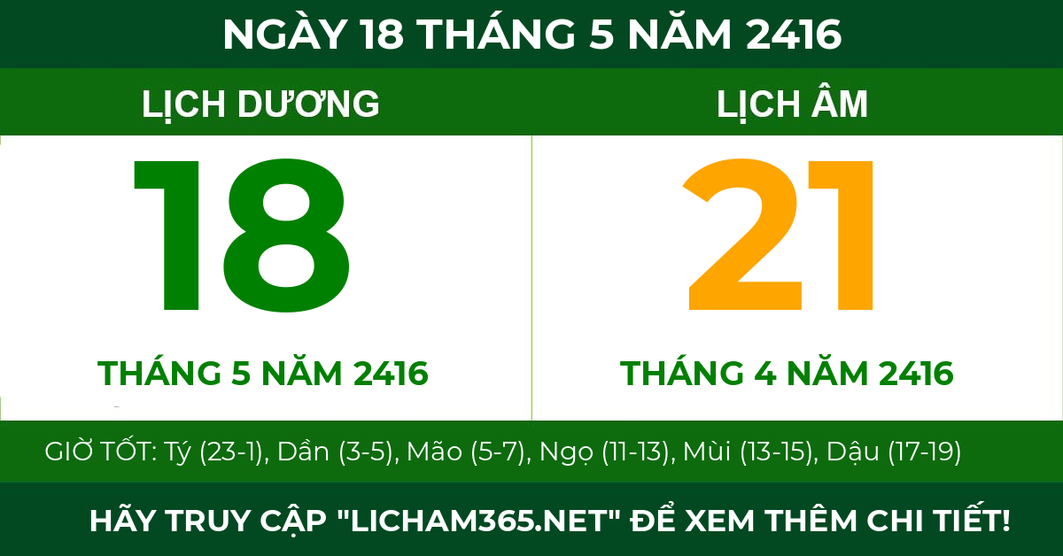 lịch âm ngày 18 tháng 5 năm 2416