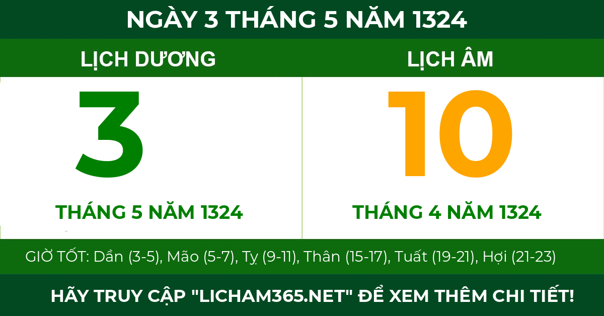 lịch âm ngày 3 tháng 5 năm 1324