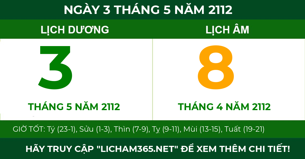 lịch âm ngày 3 tháng 5 năm 2112