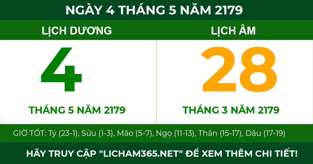 lịch âm ngày 4 tháng 5 năm 2179